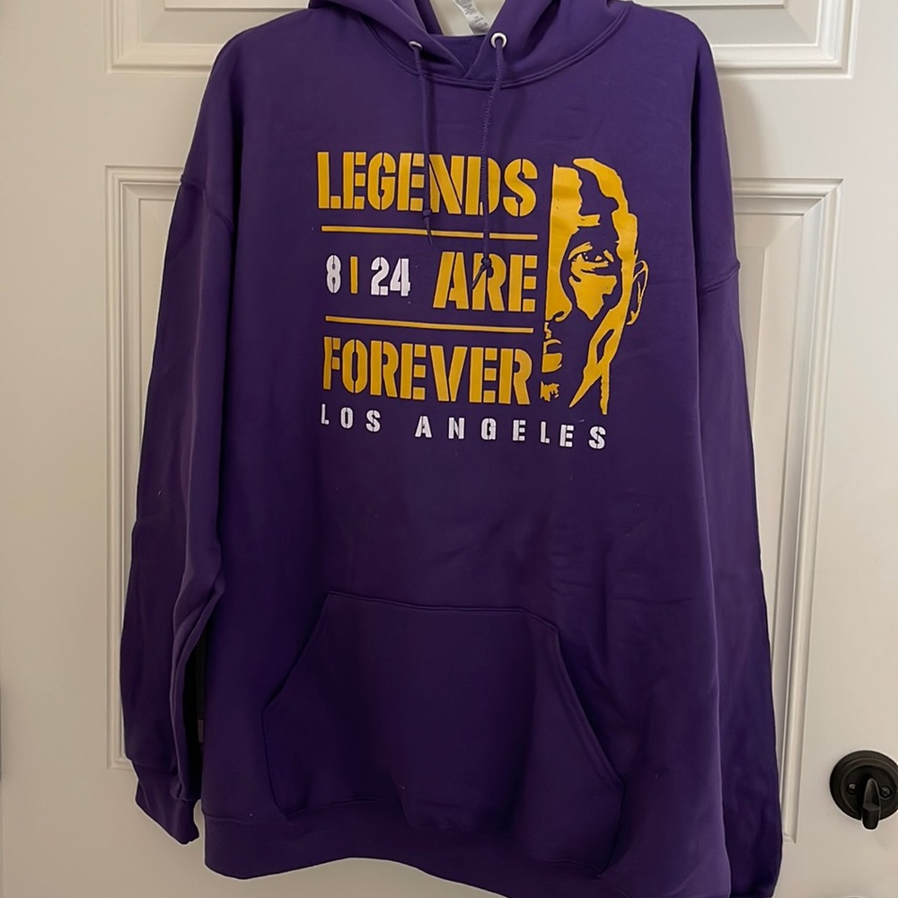 Legends Are Forever 8/24 Hoodie NWOT